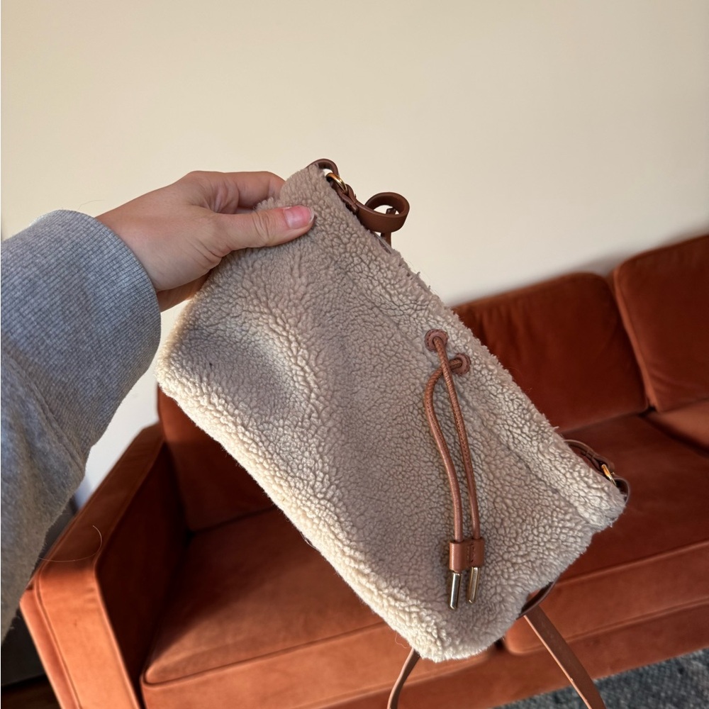 Sherpa Crossbody Bag NEVER USED